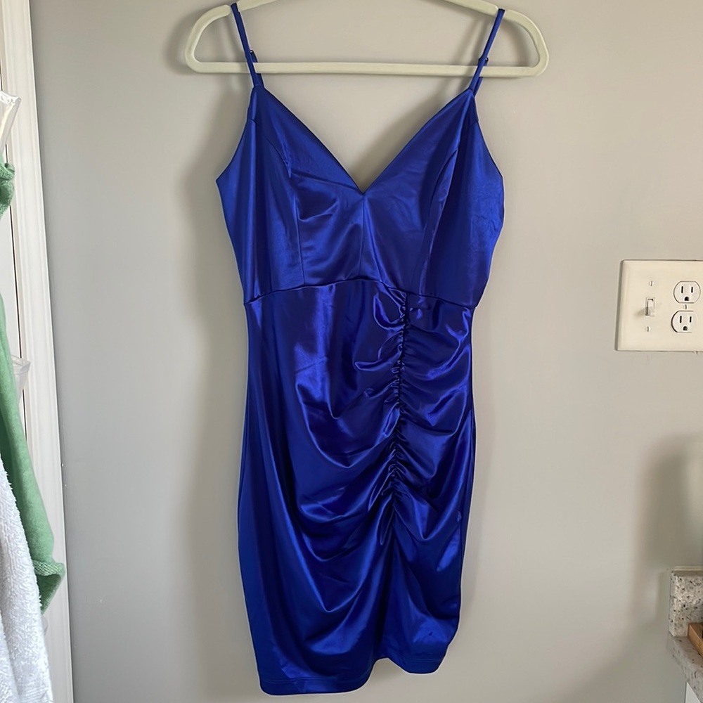 Royal Blue Homecoming Dress